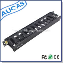 Rack de servidor de montaje en pared de alta calidad estándar 19inch gabinete de datos 1u sistema de gestión de cable en caja de embalaje mejor precio